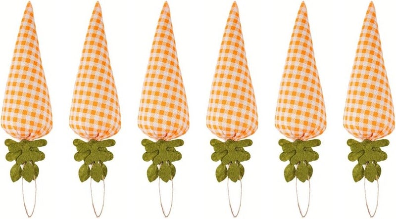 Easter Carrot Ornament Non Woven Fabric Pendant Decoration Color B - Image 4