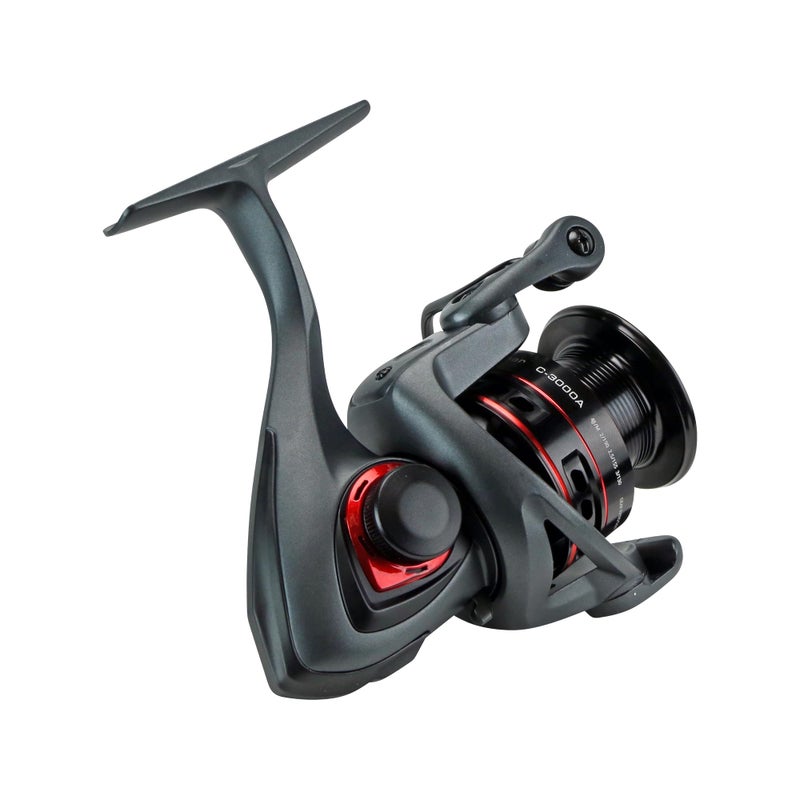 Okuma Ceymar A Series Flite Drive Lightweight 8BB Spinning Reel, C-3000A, Gun Metal - Image 4