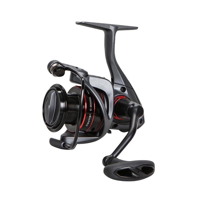 Okuma Ceymar A Series Flite Drive Lightweight 8BB Spinning Reel, C-3000A, Gun Metal - Image 1