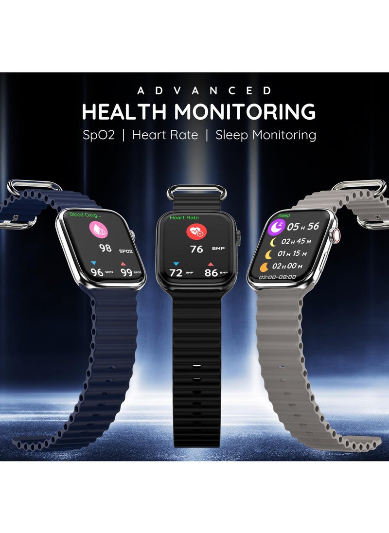 Pebble - Pebble Zest 1.83" ( 4.64 cm) HD Display, BT Calling, Health Suite, SPO2, Zen Mode, Sleep Monitoring, Multiple Watch Faces, Step Pedometer, Multiple Sports Modes, Alarm & Notification, Sedentary Alert, Smart Calculator - Image 1