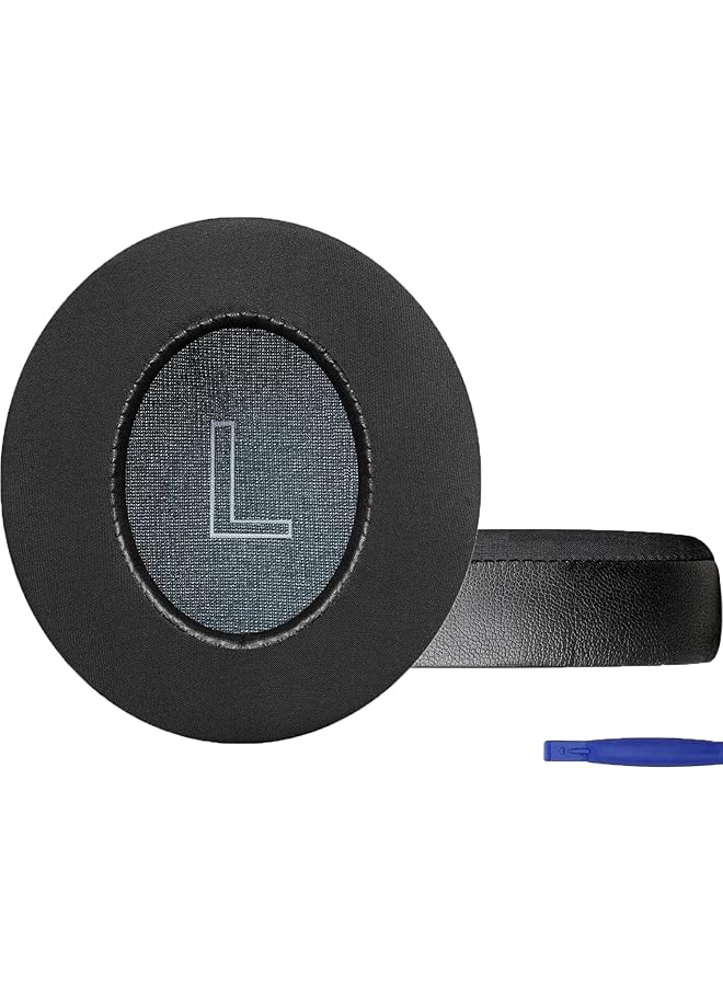 erorex Pro M Cooling Gel Replacement Earpads For Soundcore Life Q30 Q35 Headphones Ear Cups Cushions With Ice Silk Fabric Memory Foam Repair Parts Black - Image 1