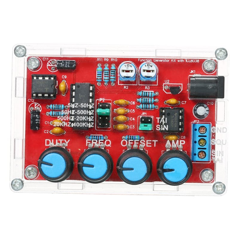 Rack friendly Generator ICL8038 High Generator DIY Kit Sine / / Square Generator for Electronics Enthusiasts Adjustable Frequency Amplitude Permanent & temporary usable Field test upgraded craftsmanship Global flexible sizing options Cost effective global grade quality All-item matching trendy build Polished safe edge Natural tone color options Compact trendy practical build Wide use compliant quality Multi-use qualified quality Popular trusted craftsmanship Local inventory listed item Flexible anti-break Labor saving Neat shape Carefully selected solid material Diverse purchase plan Scratch resistant All user affordable trusted quality Hardened processed substance Different assemble options Tiered cost purchase alternatives Home & light industrial compatible Coast & inland available - Image 4