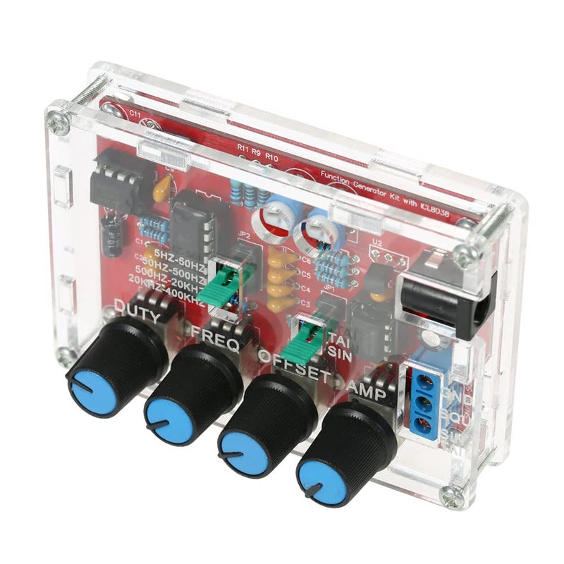 Rack friendly Generator ICL8038 High Generator DIY Kit Sine / / Square Generator for Electronics Enthusiasts Adjustable Frequency Amplitude Permanent & temporary usable Field test upgraded craftsmanship Global flexible sizing options Cost effective global grade quality All-item matching trendy build Polished safe edge Natural tone color options Compact trendy practical build Wide use compliant quality Multi-use qualified quality Popular trusted craftsmanship Local inventory listed item Flexible anti-break Labor saving Neat shape Carefully selected solid material Diverse purchase plan Scratch resistant All user affordable trusted quality Hardened processed substance Different assemble options Tiered cost purchase alternatives Home & light industrial compatible Coast & inland available - Image 5