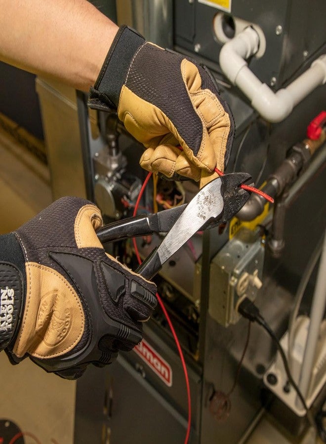 Klein Tools 1006 Cutting/Crimping Tool, Made in USA, Crimps 10 to 22 AWG Solderless Terminals and Connectors, with Wire Cutter in Tapered Nose - Image 3