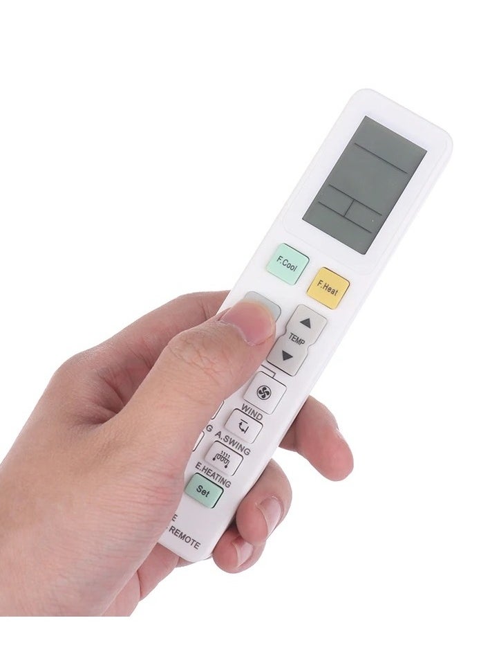 Generic Universal AC Remote KT-16E with Digital LCD | Works with All Major Air Conditioner Brands | Easy Temperature Control, Wind Speed Adjustment & Timer Function  - Image 1
