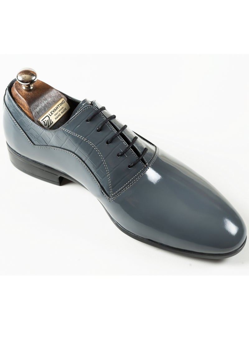 Levantino - Men's Oxford Shoes with Lace-Up - Image 1
