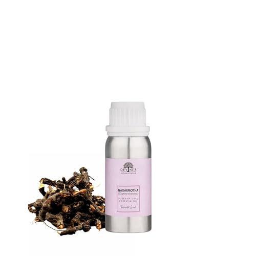 Devinez Nagarmotha Essential Oil (Cypriol) 100ml - 100% Natural (Cyperus Scariosus) in Aluminum Bottle for DIY Perfumery, Scenting Home Decor & Artisan Soaps - Deep Earthy Woody Aroma - Image 1