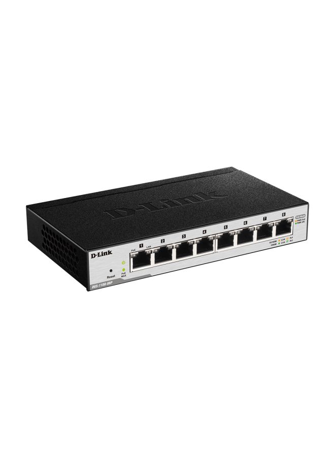 D-Link 8-Port Gigabit Poe Smart Managed Switch Black - Image 2
