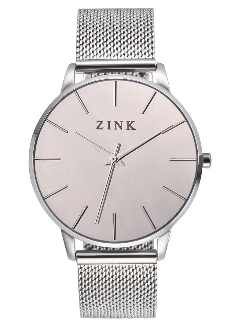 Zink ZINK Women's Watch with Silver Stainless Steel Case and Silver Stainless Steel Band  - Image 1