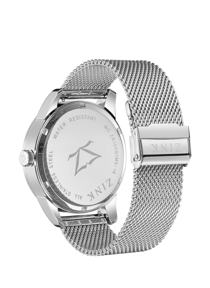 Zink ZINK Women's Watch with Silver Stainless Steel Case and Silver Stainless Steel Band  - Image 5