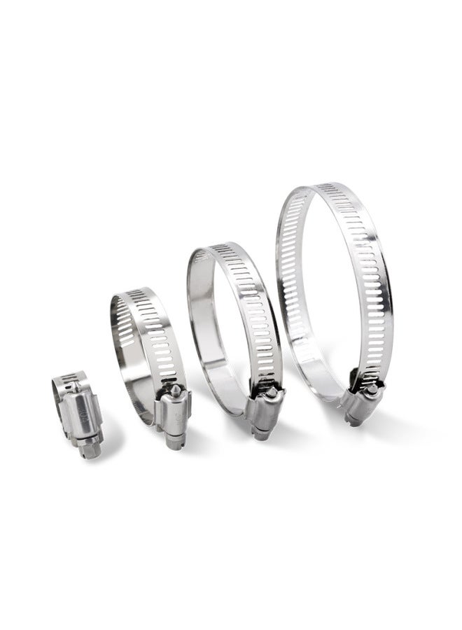 Source Manufacturers 304 Stainless Steel American Hose 201 Stainless Steel Clamp American Half Steel Hoop 316 Hose Free Shipping-Specification Model:201 All Steel 14-27mm