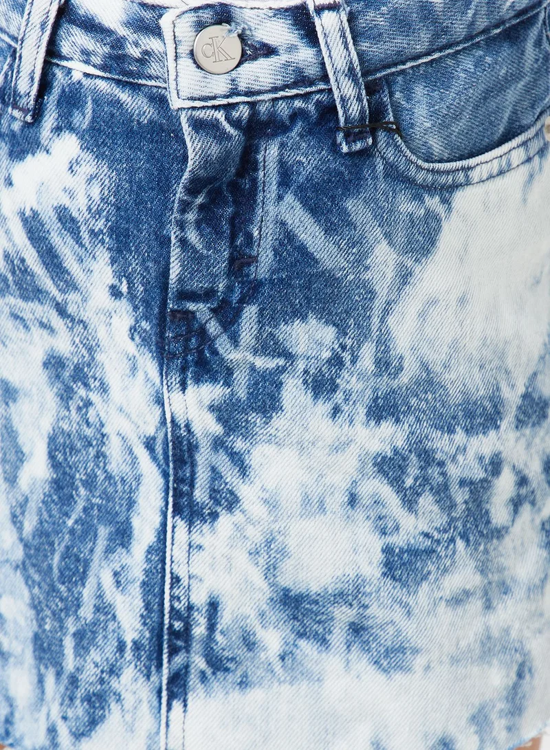 Calvin Klein Jeans Kids Aop Laser Skirt
