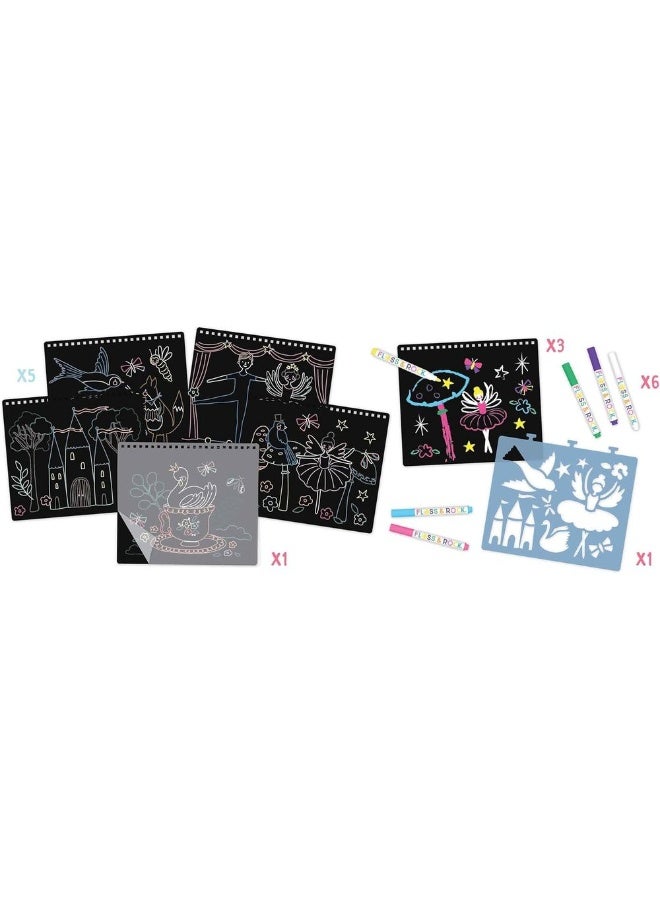 Floss & Rock Enchanted Chalk Board Sketchbook (Hardcover) - Image 2