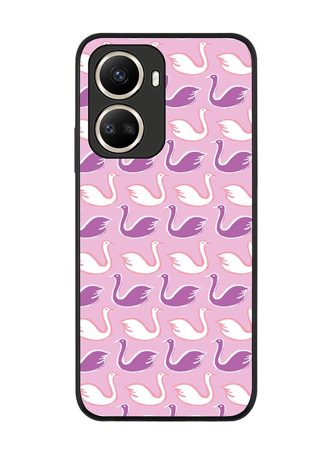 Rugged Black edge case for Huawei nova 10 SE Slim fit Soft Case Flexible Rubber Edges Anti Drop TPU Gel Thin Cover - Swan Story