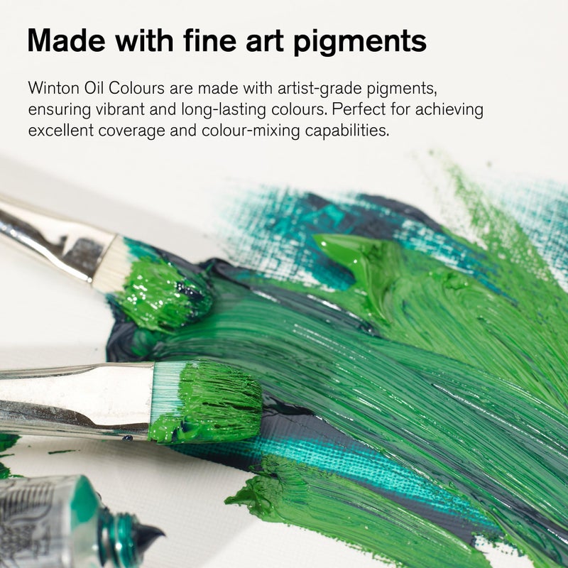 Winsor Newton Winsor & Newton Winton Oil Color, 37ml (1.25-oz) Tube, Cadmium Red Hue - Image 4