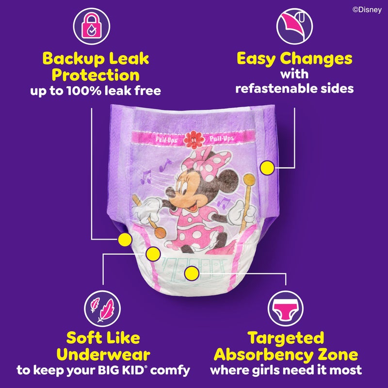 Pull-Ups Girls' Potty Training Pants, Size 5T-6T Training Underwear (46-60 lbs), 66 Count - Image 3