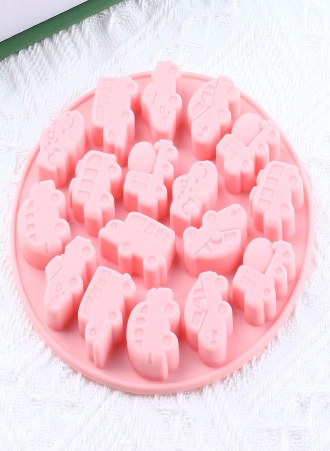 YIMINGMOLD قوالب سيليكون على شكل سيارة من YIMINGMOLD لصنع الحلوى، سيارة أجرة، شاحنة، سيارة سباق، حافلة، قالب للحلوى المطاطية - Image 3