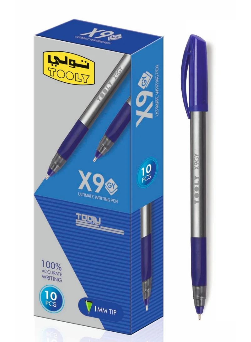 TOOLY Ultimate Writing Ball Pen – 1.0 mm Tip (Pack of 10)