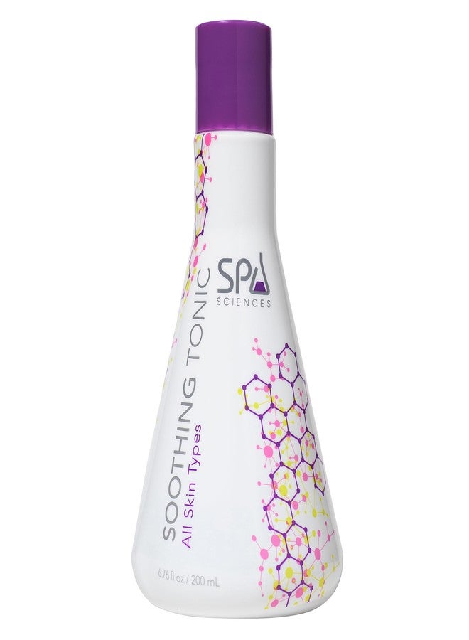 SPA SCIENCES - Soothing Tonic - Made in the USA - With Aloe Juice, Cucumber Extract, Hyaluronic Acid - Hydrate, Rebalance, Condition - Vegan - For All Skin Types - 6.67oz - Image 1
