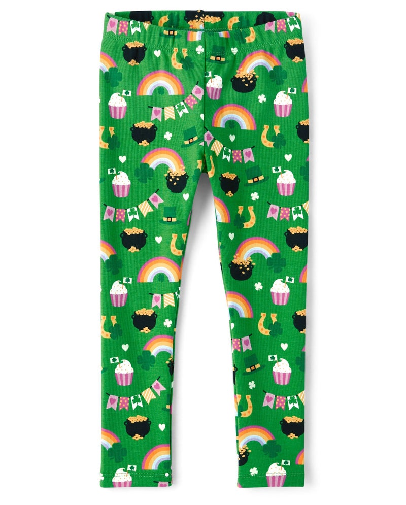 Gymboree,Girls,and Toddler Leggings,Shamrock,3T