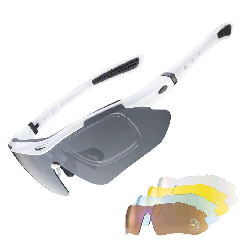 ROCKBROS Polarized Sports Sunglasses UV Protection Cycling Glasses Outdoor - Image 1