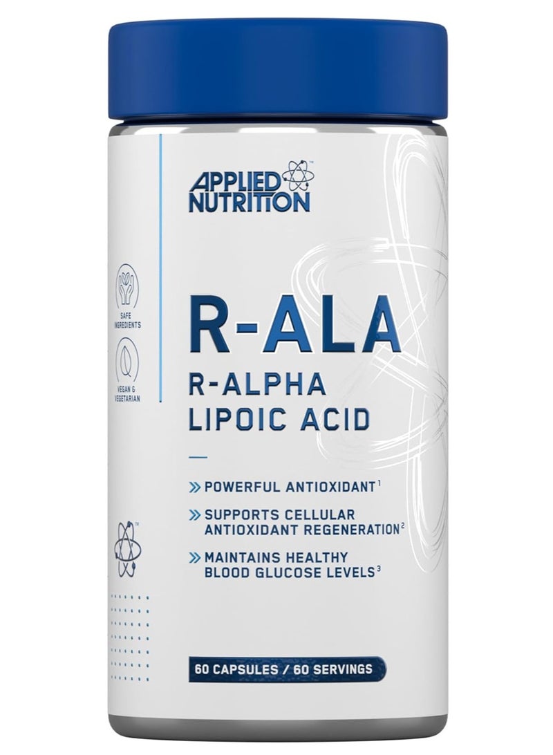 Applied Nutrition حمض ألفا ليبويك R-Alfa Lipoic Acid-R-Ala، 60 كبسولة - Image 1
