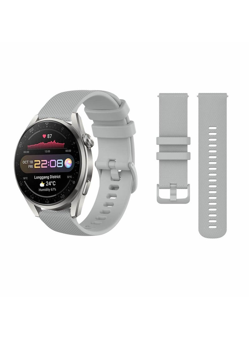 بيرفيي مجموعة من 5 قطع من اساور الساعات المتوافقة مع جميع اجهزة سامسونج، هواوي، امازفيت، فيت بيت و هونر مقاس السوار 20 ملم - Image 2