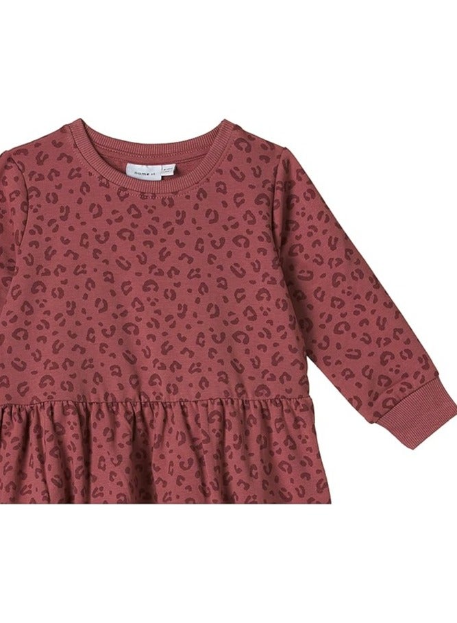 نيم ات فستان تيكو قصير متوسط الطول باكمام طويلة للبنات من نايم ات - Image 3