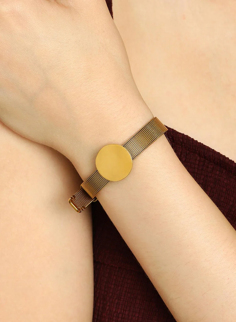 SOHI Circular Wraparound Artificial Bracelet Jewellery