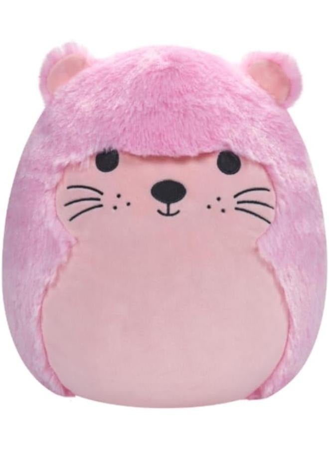 Squishmallows FuzzAMallows Plush Toy Pink Otter 12inches - Image 1