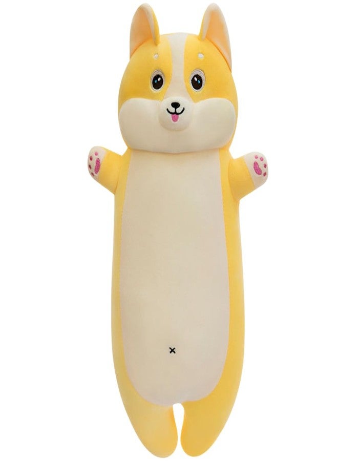 TechMax Solution Sweet Dog Stuffed Animal Body Pillow Huggable Cushion Anime Style Plush Decor Cozy Bedding Accessory for Teens Kids Side Sleeper Support Lumbar Rest Couch Companion - Image 1