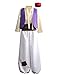 Ainiel Mens Arab Prince Costume Suits Party L White - Image 3