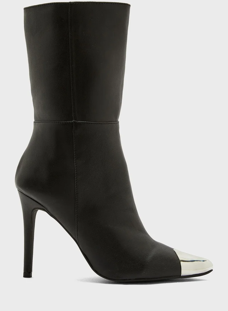 PUBLIC DESIRE Portrait Knee Boot