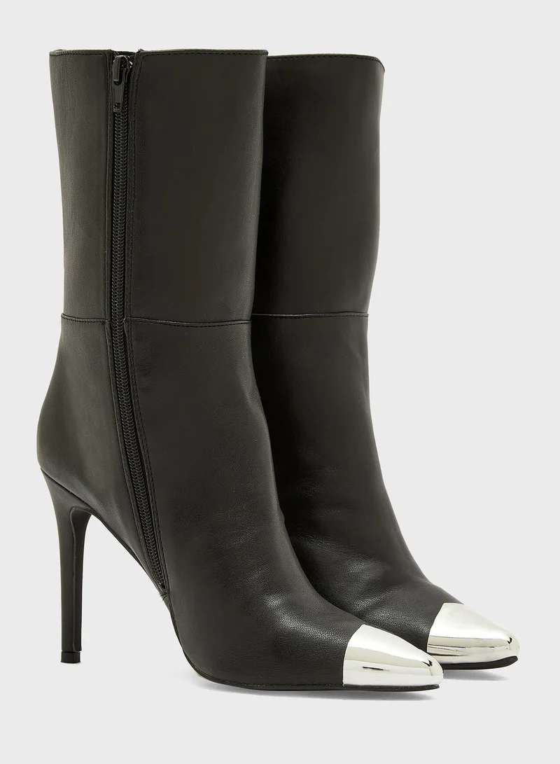 PUBLIC DESIRE Portrait Knee Boot