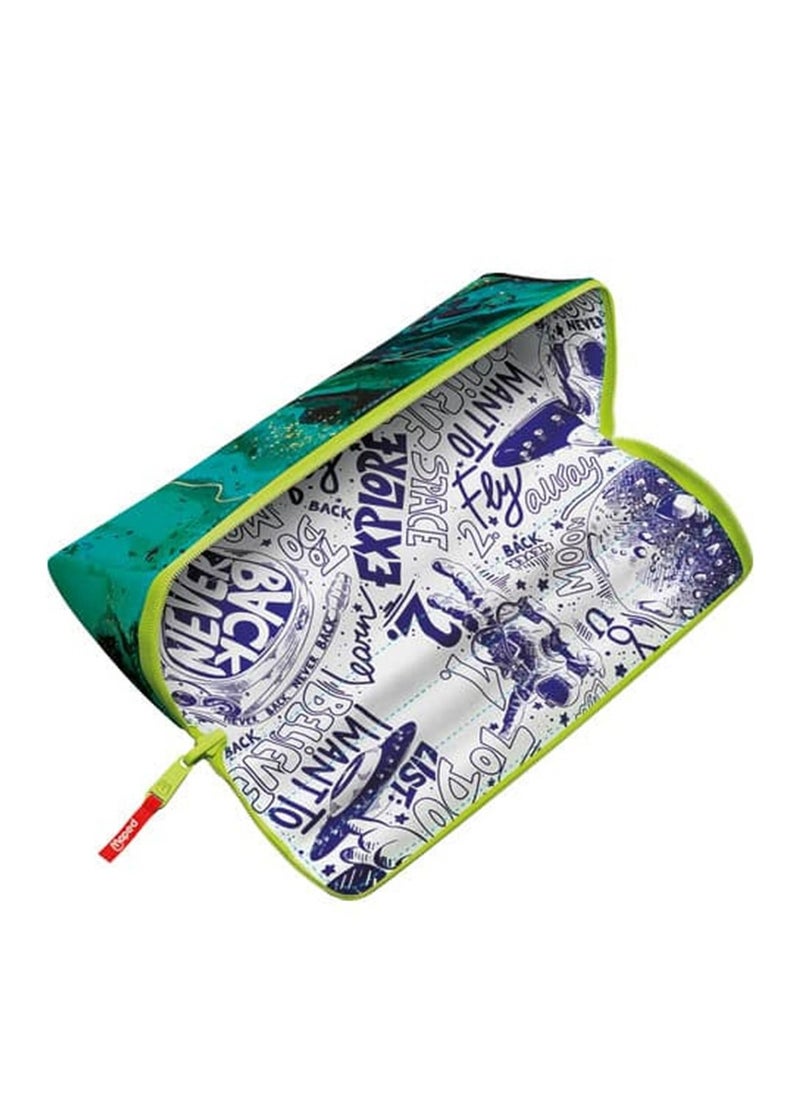 Maped Maped Pencil Case  Trendy Green  - Image 3
