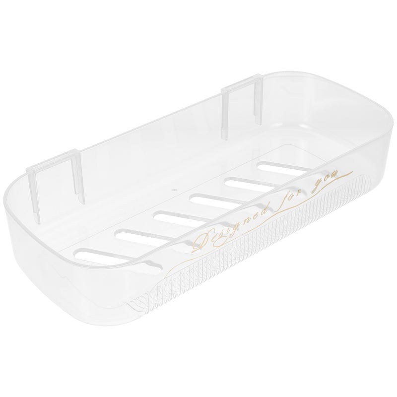 Bathroom Hanging Shelf, Wall-mounted Storage for Shower Items and Tissues, Durable Design - Image 1