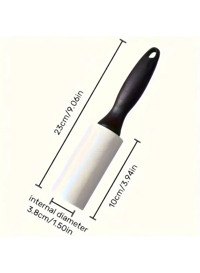 60 Sheets Lint Roller With Handle Super Strong Suction For Pet Hair Removal On Furniture Clothes - Image 3