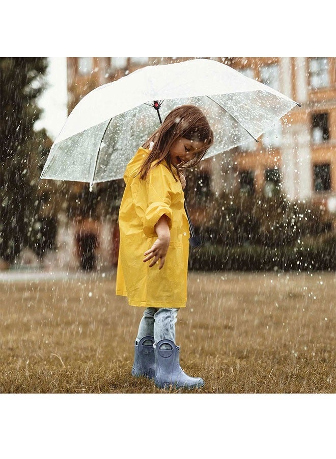 مظلة شفافة قابلة للطي خفيفة الوزن مقاومة للماء - Image 3