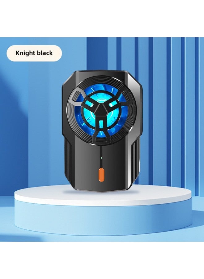 إسكدنيا مشعاع الهاتف المحمول S6 تبريد أشباه الموصلات على مستوى المرساة بث مباشر مصدر هادئ للغاية بالجملة اللون: S17 مشعاع أشباه الموصلات للبطارية - أسود (بطارية 2400 مللي أمبير + تبريد ثلاثي التروس + عمر بط - Image 1