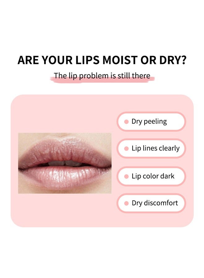 اوكيل قناع الشفاه للنوم (التوت) ، مع مرطب شفاه برائحة التوت الحلو اللطيف للشفاه الجافة المتشققة ، مغذي مضاد للأكسدة وأغلفة مضافة ورطبة للنساء 20 غرام - Image 5