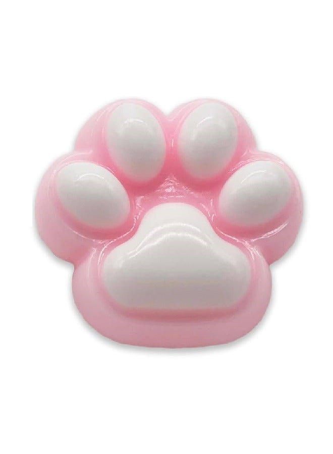 Pinch Squishy Fidget Toys, Anti Stress Taba Squishy Paw, Cat Paws Squishy, for Children and Adults, Cat Paw Squishy (White Cat Paws)