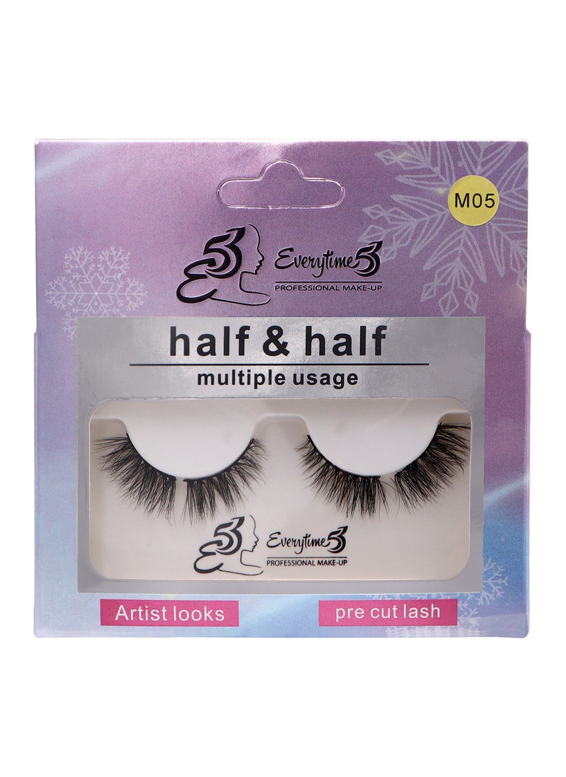 Everytime53 Women's Half & Half Eye Lashes - M05 - Image 1