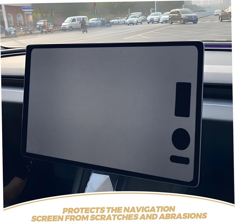 حامي شاشة لوحة ملاحة السيارة مضاد للتوهج ومقاوم للبصمات والخدوش - Image 4