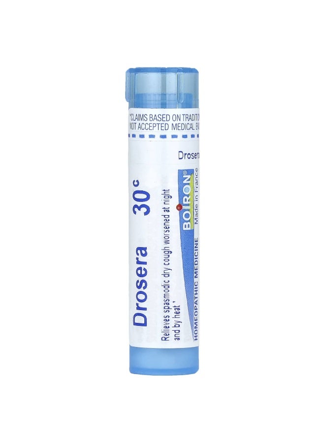 Boiron Boiron, Drosera, 30C, Dry Cough Relief, Approx 80 Pellets  - Image 1