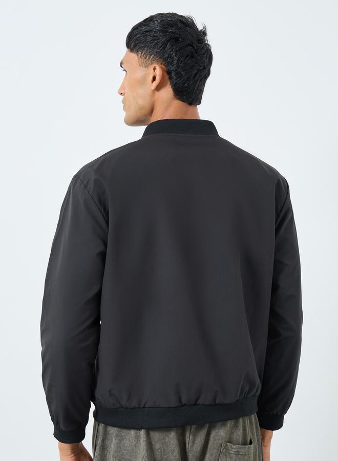 Styli Men Relaxed Fit Biker Jacket - Image 5