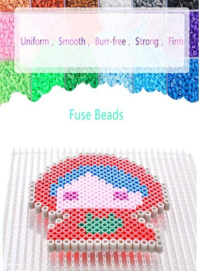 Jos JO's Fuse/Ironing (3000 PCS 5mm Midi Beads +1 Pegboard) 30 Colors/Bags - 100 PCS per Bag Packed Individually for Kids/Adults Creative Intelligence Montessori Educational Toys - Image 4