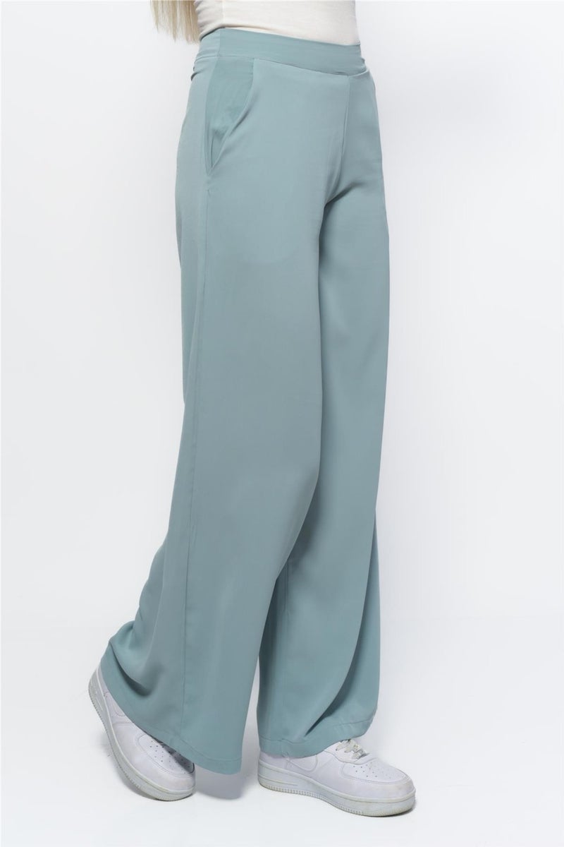 Nuseel Classic Wide Leg Pants Baby Blue  - Image 5