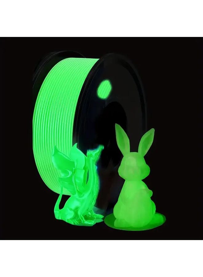 Glow In The Dark PLA Filament 1.75mm Luminous Green And Blue 2 Rolls 0 5kg Total - Image 4