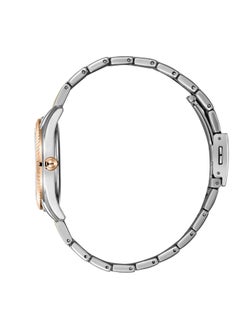 Lee Cooper ساعة لي كوبر النسائية، شاشة تناظرية وحزام معدني - LC08038.580، لونين  - Image 3