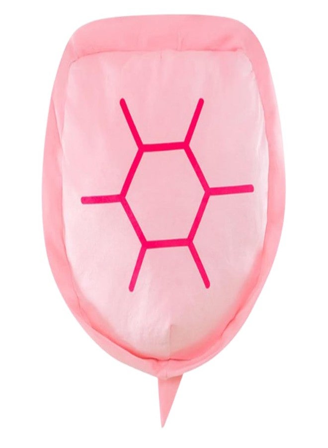 TechMax Solution Pink Wearable Turtle Plush Toy Cute Tortoise Shell Pillow for Kids Playroom - Image 1